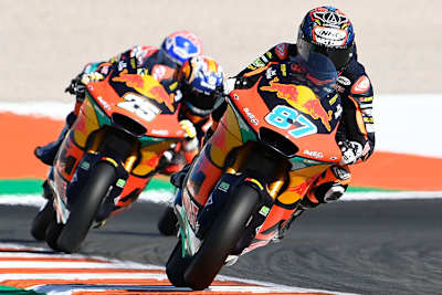 Die Moto2-Asse Remy Garder (87) und Raúl Fernández (25) steigen in die MotoGP auf