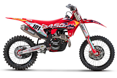 Die #101 wird am Wochenende erstmals auf einer 450er zu sehen sein