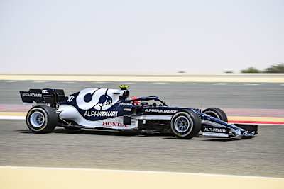 Pierre Gasly im AlphaTauri-Honda