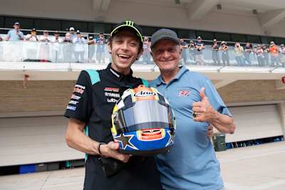 Valentino Rossi und Kevin Schwantz
