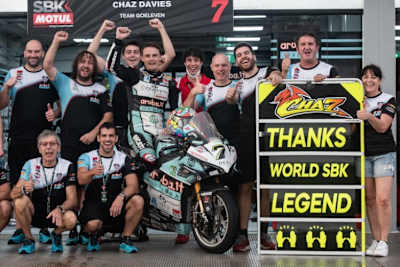 Chaz Davies verabschiedet sich von der Superbike-WM