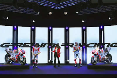 In der Box von Valencia: Zu Ehren von Fausto Gresini war Gresini Racing schon in dieser Woche wieder an der Rennstrecke