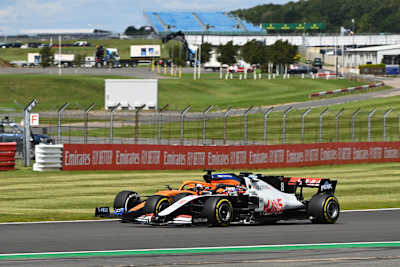 Grosjean gegen Sainz