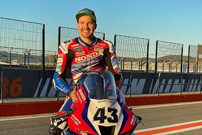 Luca Grünwald fährt jetzt Honda