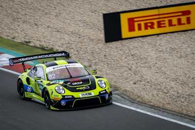 Der Porsche 911 GT3 R vom Team SSR Performance auf dem Nürburgring