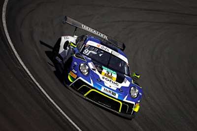 Der Porsche 911 GT3 R von Joos Sportwagentechnik aus dem ADAC GT Masters