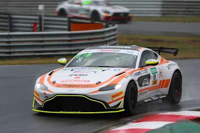 Bereits 2019 war der Aston Martin Vantage in der ADAC GT4 Germany unterwegs