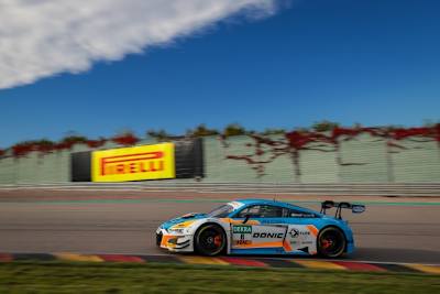 Der Audi R8 LMS von Rutronik Racing auf dem Sachsenring