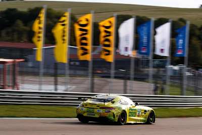 Laufsieg auf dem Sachsenring für den Mercedes-AMG GT4 vom Mann-Filter Team HTP-Winward 