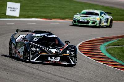 Auf dem Sachsenring dabei: Der KTM X-Bow GT4 von RTR Projects