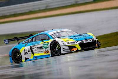 Der Audi R8 LMS von Rutronik Racing auf dem Lausitzring