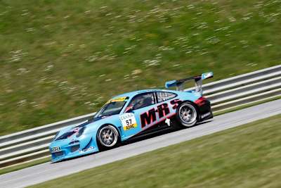 Der Porsche 911 GT3 R vom MRS Team PZ Aschaffenburg auf dem Red Bull Ring 2011