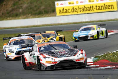 Der Aston Martin Vantage GT3 von PROSport im ADAC GT Masters