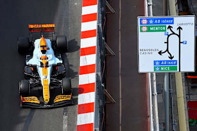 McLaren in Monaco 2021