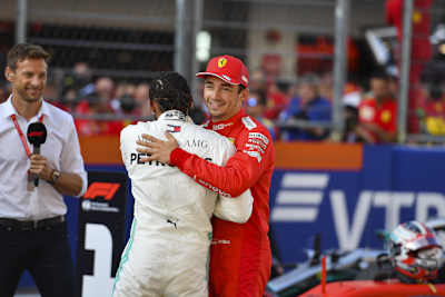 Charles Leclerc lernt sehr viel von Lewis Hamilton