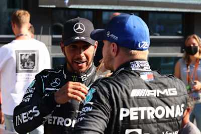 Lewis Hamilton und Valtteri Bottas