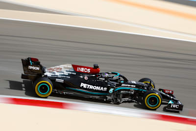 Lewis Hamilton im Mercedes