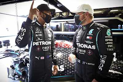 Lewis Hamilton und Valtteri Bottas