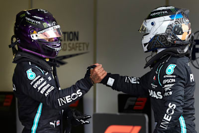 Lewis Hamilton und Valtteri Bottas