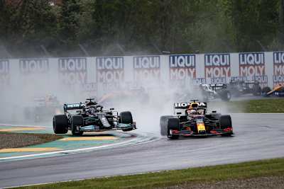 Lewis Hamilton und Max Verstappen 2019