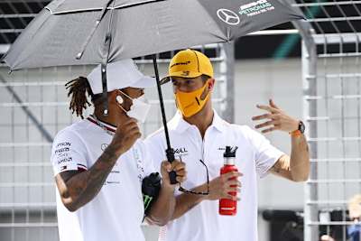 Lewis Hamilton und Daniel Ricciardo