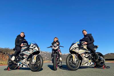 Leon und Jessica Langstädtler und Christof Höfer (v.li.)