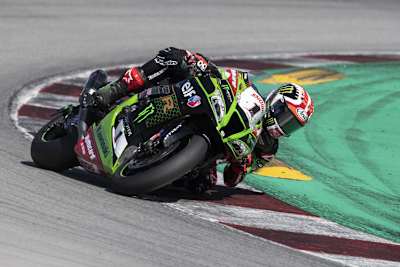 Jonathan Rea beim Test auf dem Circuit Catalunya