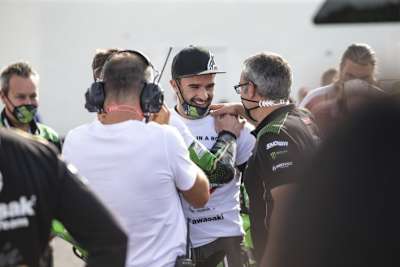 Xavi Fores bekam wohl noch nie so viele Glückwünsche zu einem achten Platz