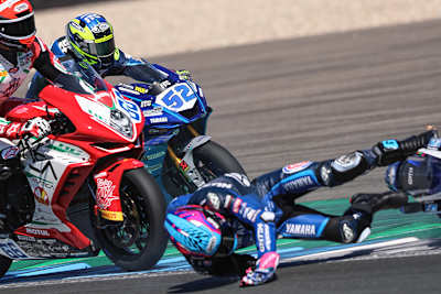 Das war knapp: Tuuli und Hobelsberger (52) können gerade noch ausweichen