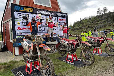 Erfolg in Schweden: Rene Hofer und Simon Längenfelder auf dem Podest