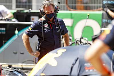 Red Bull Racing-Teamchef Christian Horner