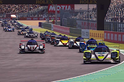 Start frei für die virtuellen 24h Le Mans
