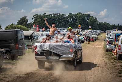 Neben der Rennstrecke 2019