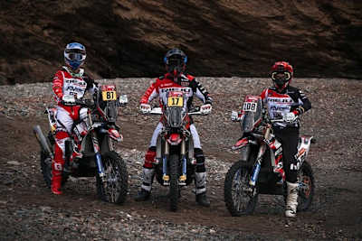 Die Rieju-Piloten sollen bei der Dakar 2021 vor allem Erkenntnisse sammeln