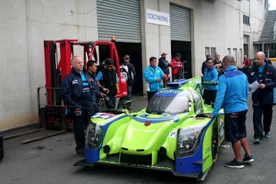 Die technische Abnahme findet 2020 nicht in der Innenstadt von Le Mans statt, sondern im Bereich der Rennstrecke