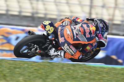 Bastianini auf der GP21, Miller auf der GP22