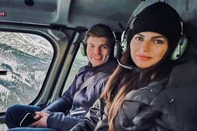 Max Verstappen mit Freundin Kelly