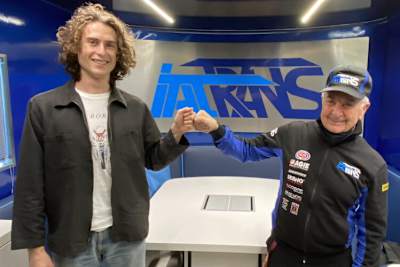 Joe Roberts (links) in seinem zukünftigen Arbeitsumfeld