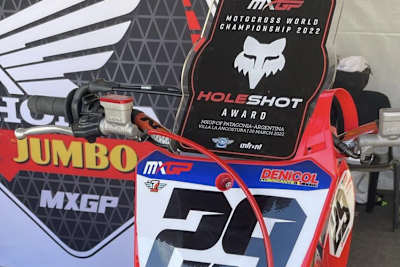 Henry Jacobi gewann dieses Jahr schon 3 Holeshot Awards