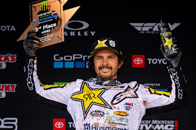 Jason Anderson holte wieder einen Podestplatz