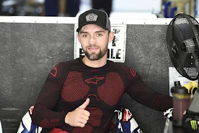 Jonas Folger auf der BMW