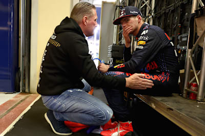 Jos und Max Verstappen 
