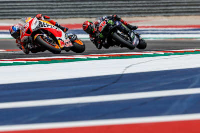 Marc Márquez hielt Fabio Quartararo hinter sich