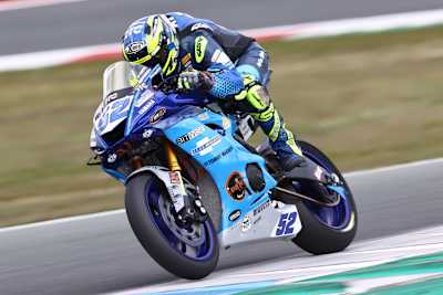 Patrick Hobelsberger auf der Kallio-Yamaha