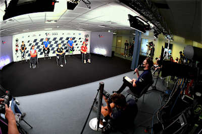 Die Top-6 der MotoGP-WM: Quartararo, Zarco, Mir, Viñales, Rins, Bagnaia (v.l.n.r.)