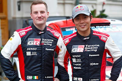 Aaron Johnston und Takamoto Katsuta