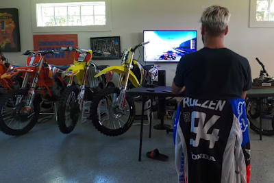 Ken Roczen im PlayStation-Training
