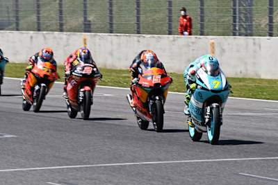 Zieleinlauf: Foggia vor Masia und Rodrigo