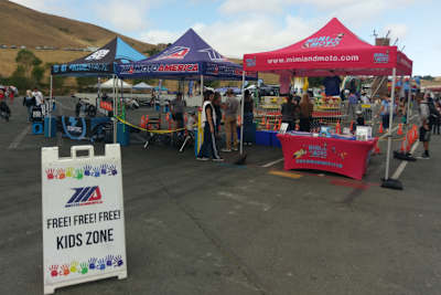 Die Kids Zone kommt bei den Jüngsten gut an