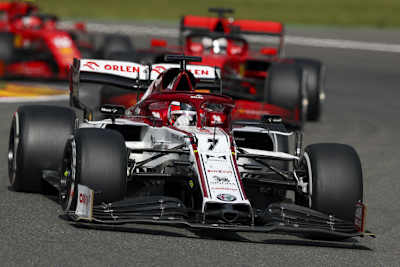 Kimi Räikkönen 2020 in Belgien